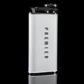 Premier 8 oz Icon Flask White