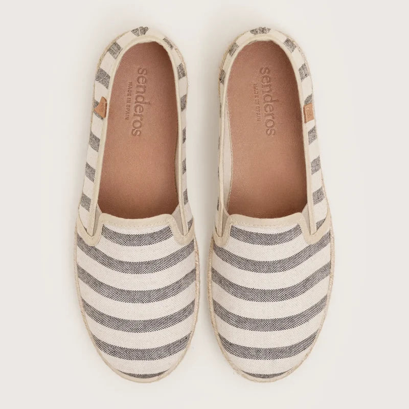 Agata - Black Stripe Canvas