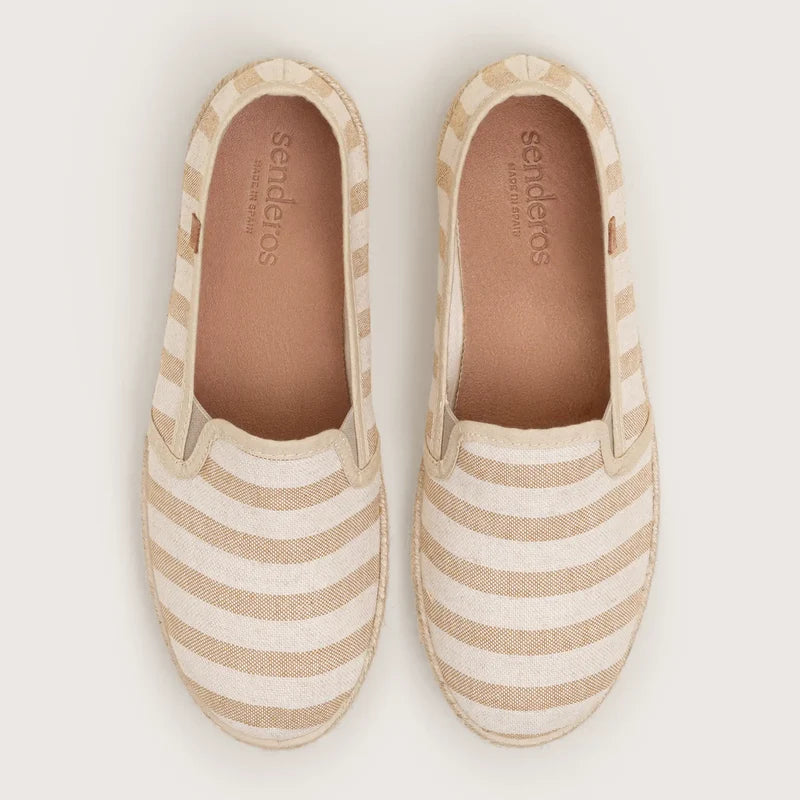 Agata - Camel Stripe Canvas