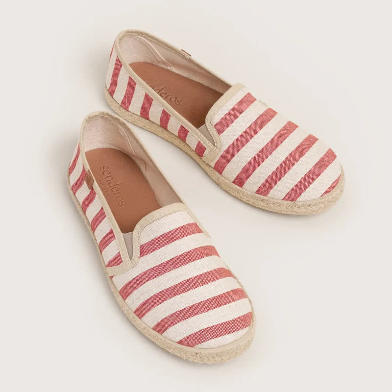 Agata - Red Stripe Canvas