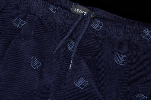 Allover Embroidered Pant