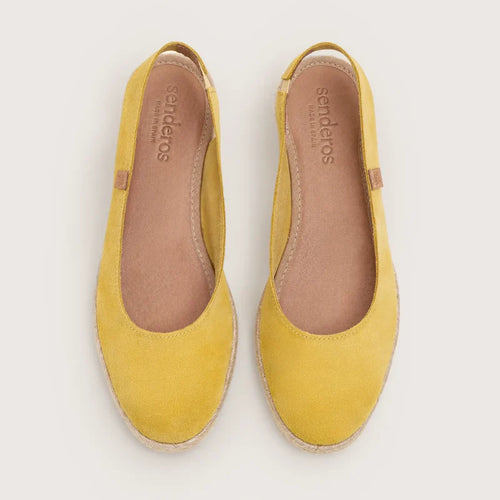 Ana - Yellow Suede - DNA Footwear