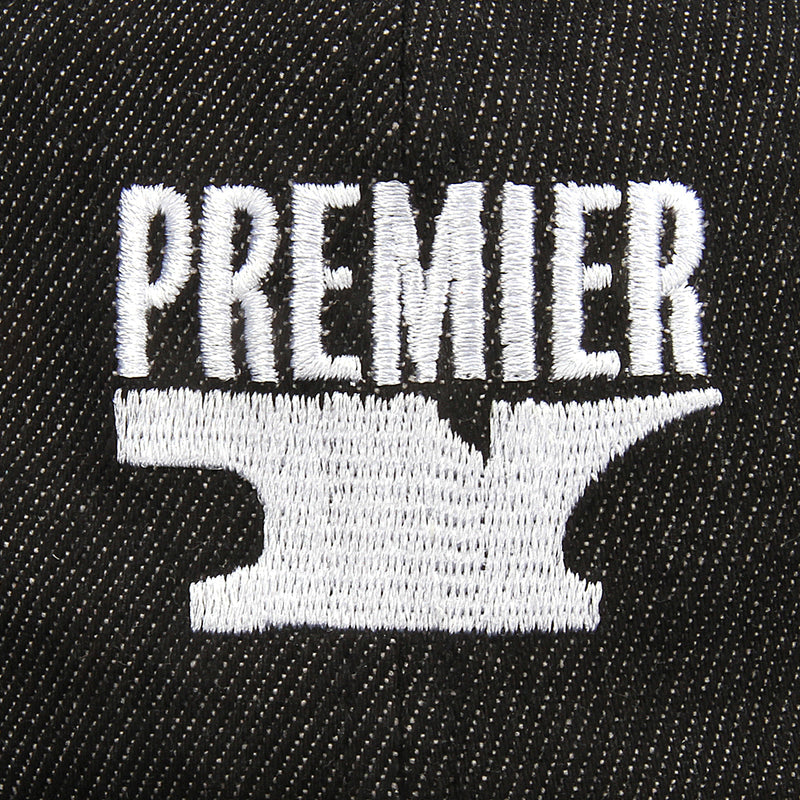 Premier Anvil Cap Black Denim