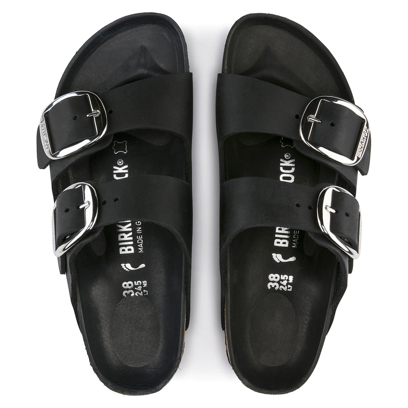 Arizona Big Buckle Sandal - Black