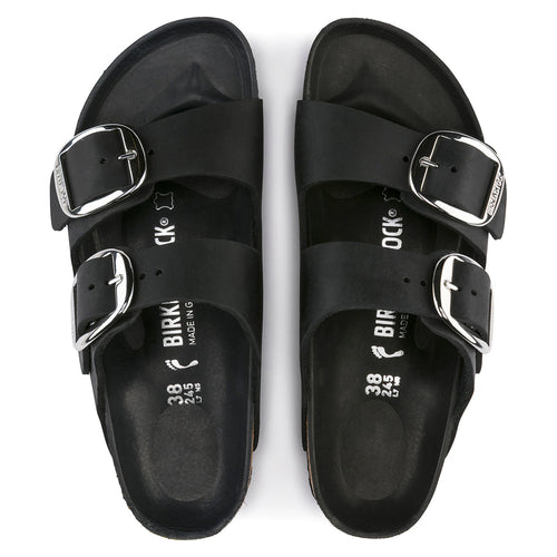 Arizona Big Buckle Sandal - Black