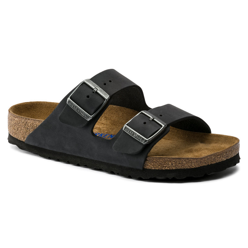 Arizona Leather Soft Footbed - Black
