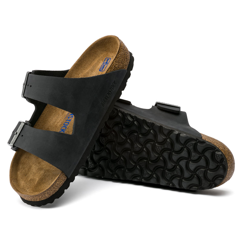Arizona Leather Soft Footbed - Black