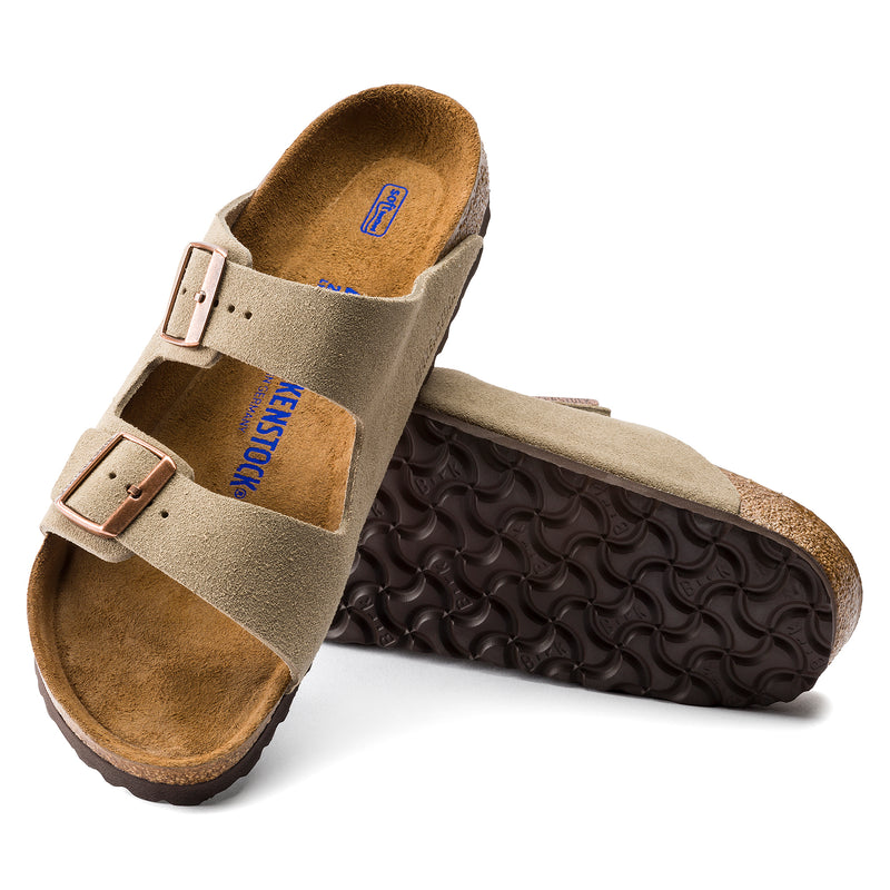 Arizona Leather Soft Footbed - Taupe
