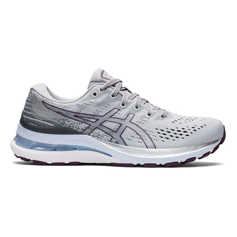 Asics Gel Kayano 28 - Piedmont Grey - Deep Plum