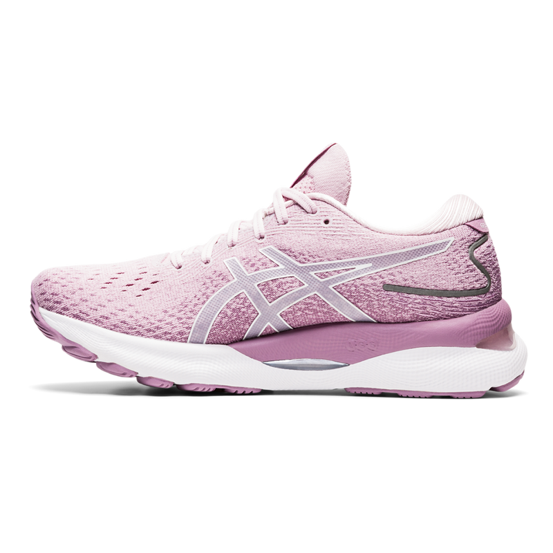 Asics Gel Nimbus 24 - Barely Rose - White