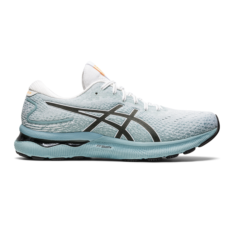 Asics Gel Nimbus 24 - Light Steel - White