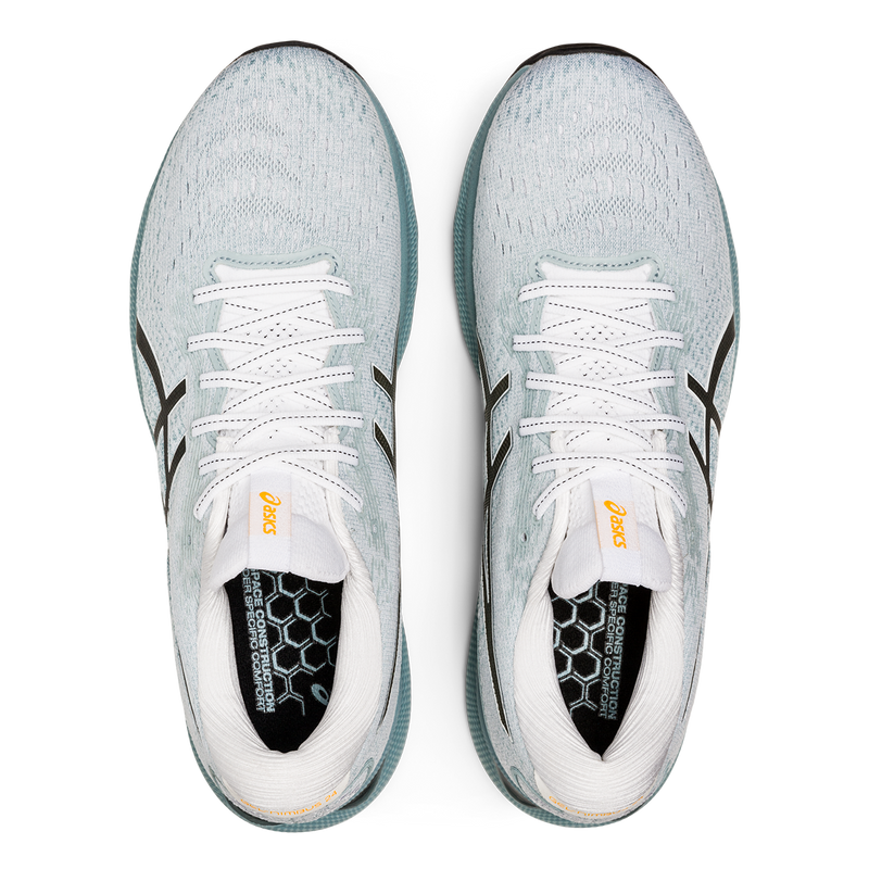 Asics Gel Nimbus 24 - Light Steel - White