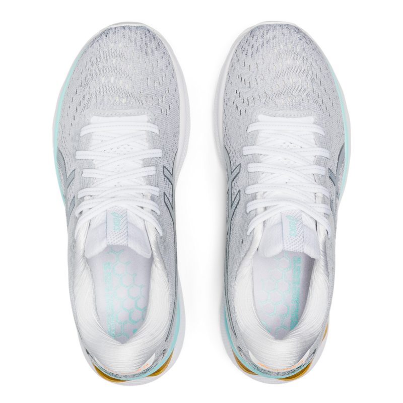 Asics Gel Nimbus 24 - White - Pure Silver