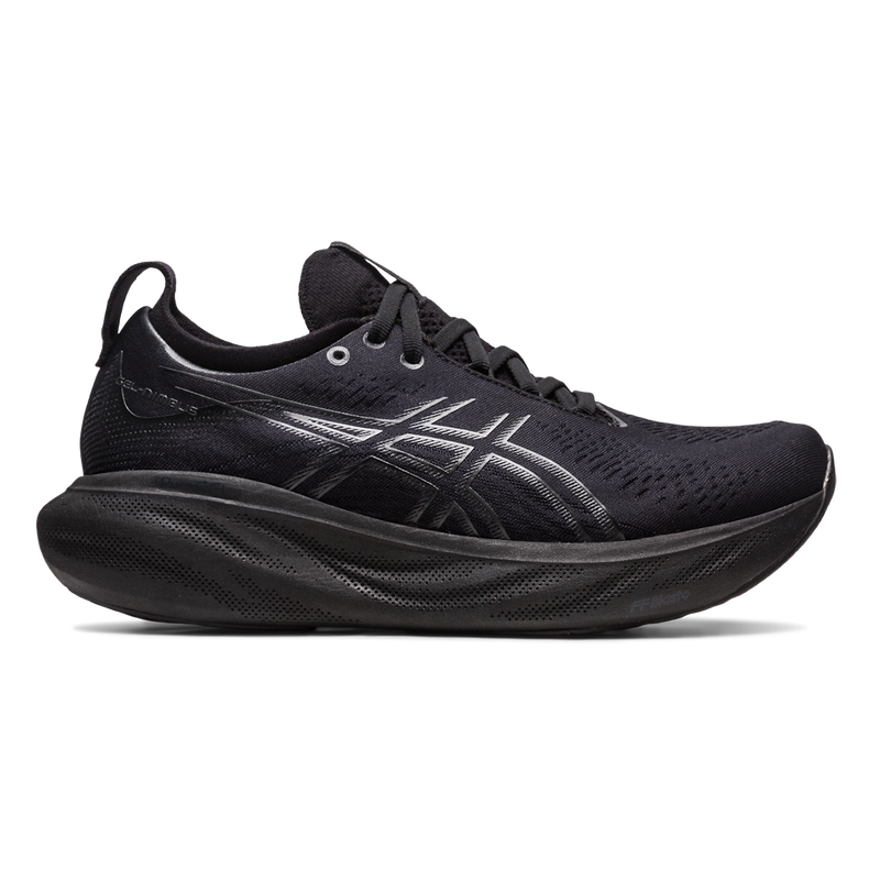 Asics Gel Nimbus 25 - Black - Graphite Grey