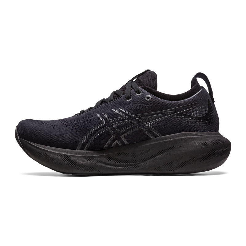 Asics Gel Nimbus 25 - Black - Graphite Grey