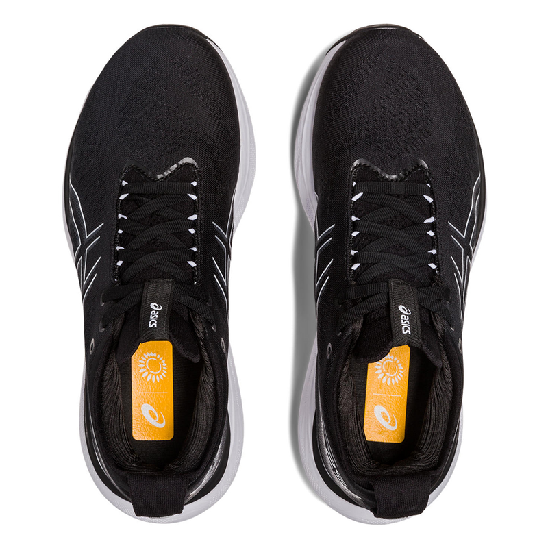 Asics Gel Nimbus 25 - Black - Pure Silver
