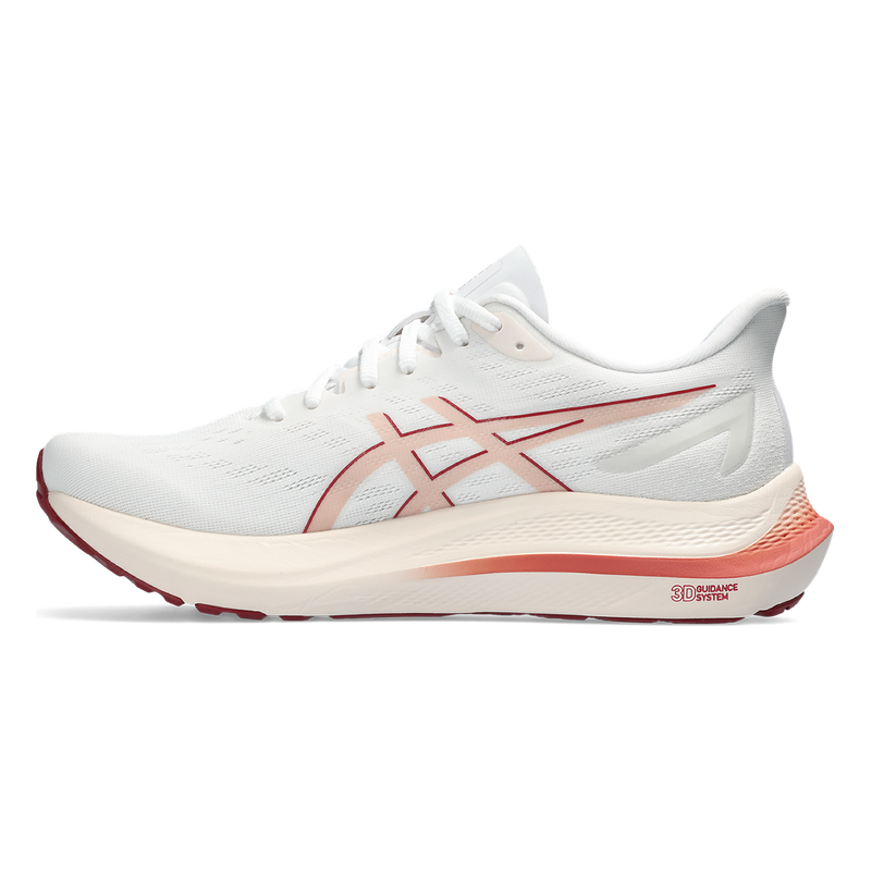 Asics GT 2000 12 - White - Light Garnet