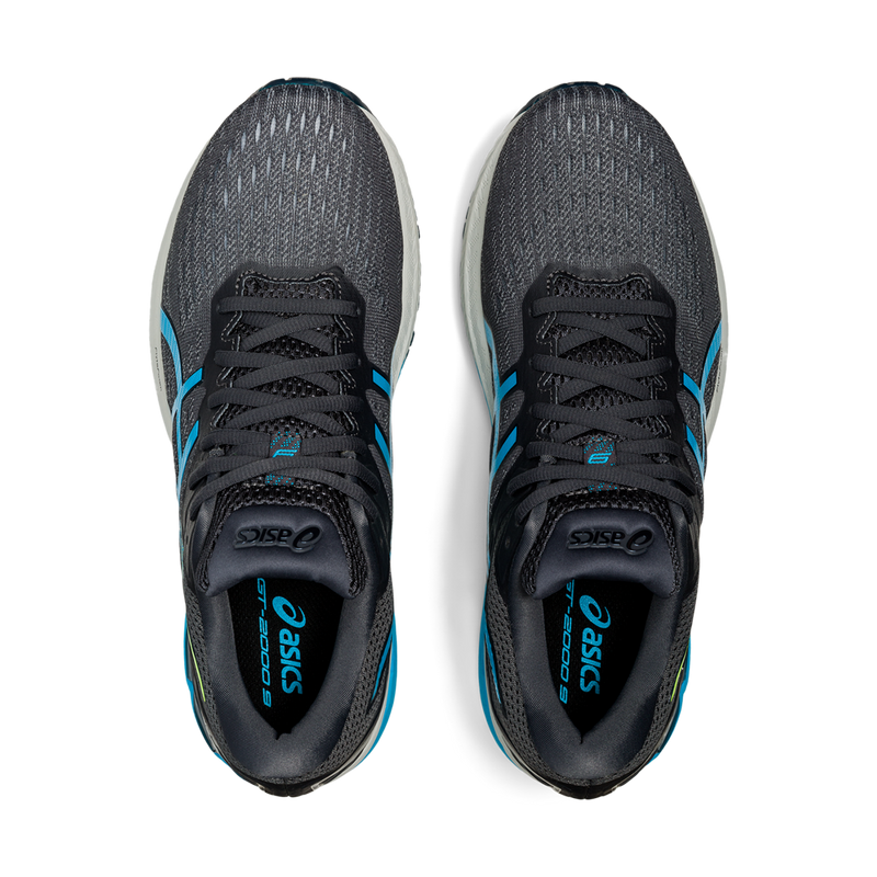 Asics GT 2000 9 - Carrier Grey - Digital Aqua