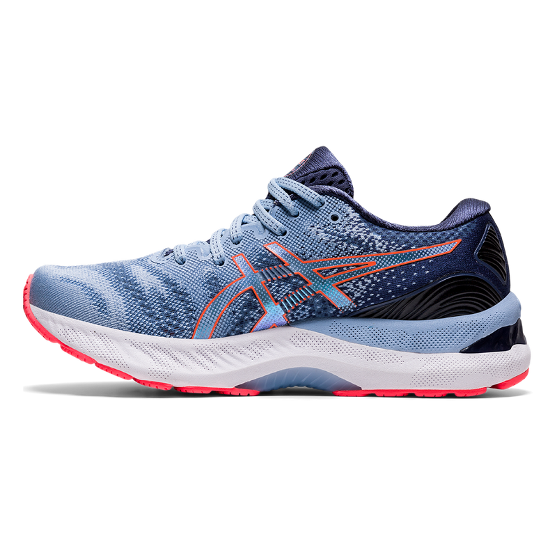 Asics Nimbus 23 - Mist - Blazing Coral