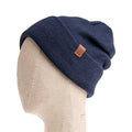 Bedford Smooth Knit Beanie - Navy - DNA Footwear