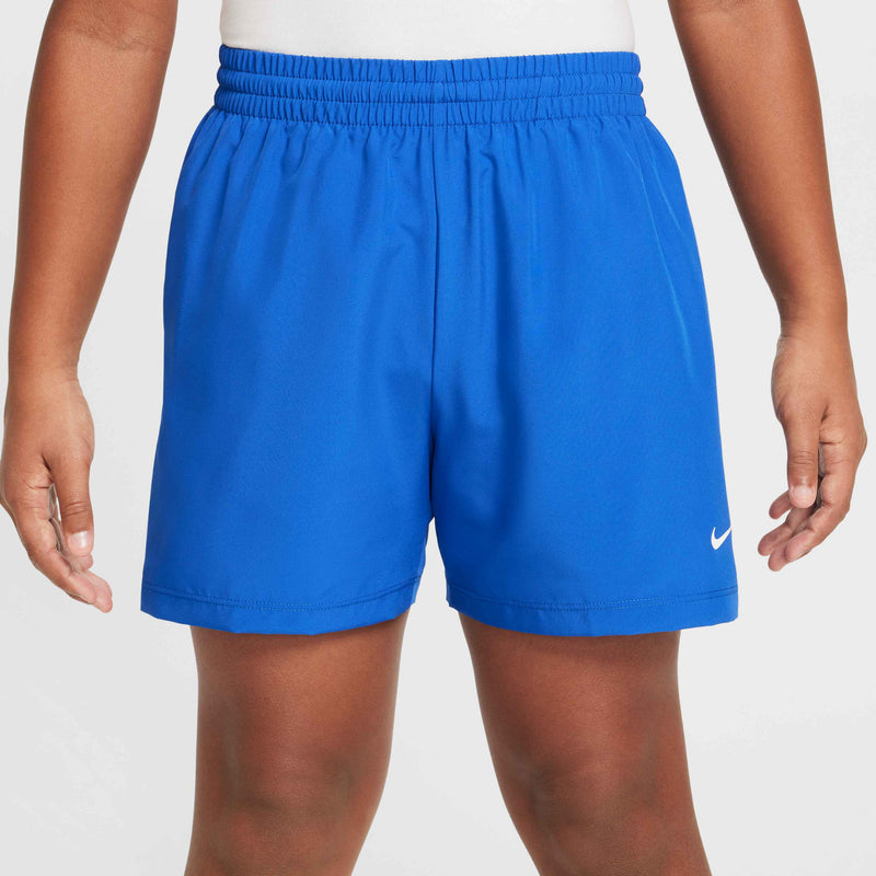 Big Kids' Multi Dri-FIT 4" Woven Shorts in Game Royal/White