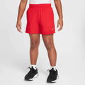 Big Kids' Multi Dri-FIT 4" Woven Shorts in University Red/White