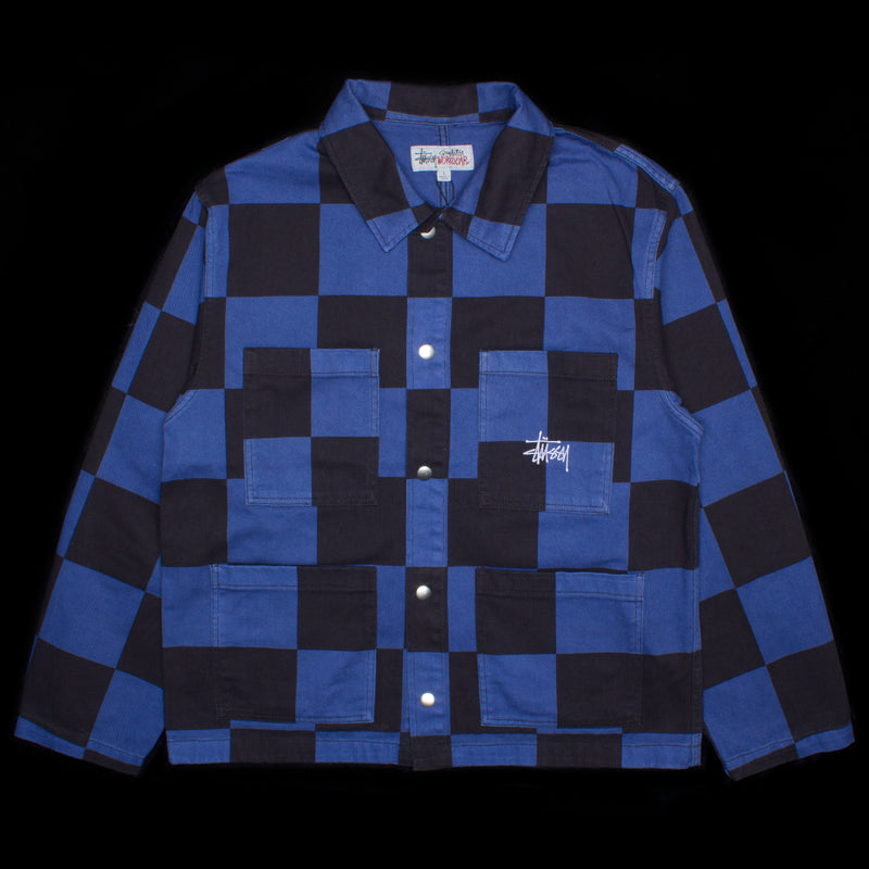 Stussy Big Ol' Check Chore Coat