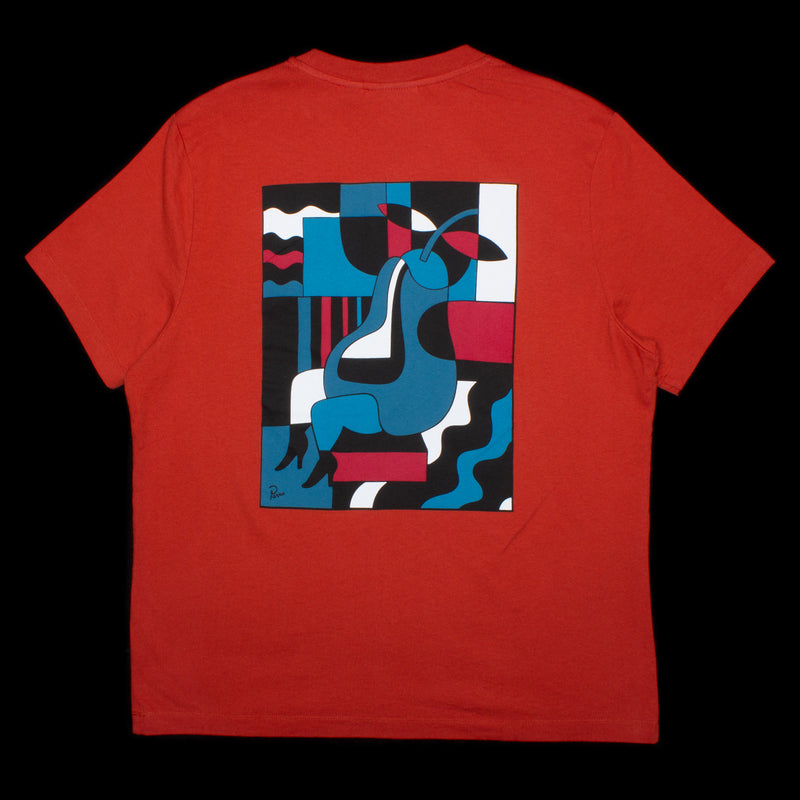 by Parra Blue Sitting Pear T-Shirt