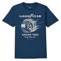Brixton x Goodyear Cheater Slick T-Shirt - Navy