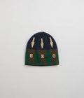 Bronze 56K Arrow Skully Beanie in Green