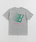Bronze 56K B Logo T-Shirt in Heather Grey