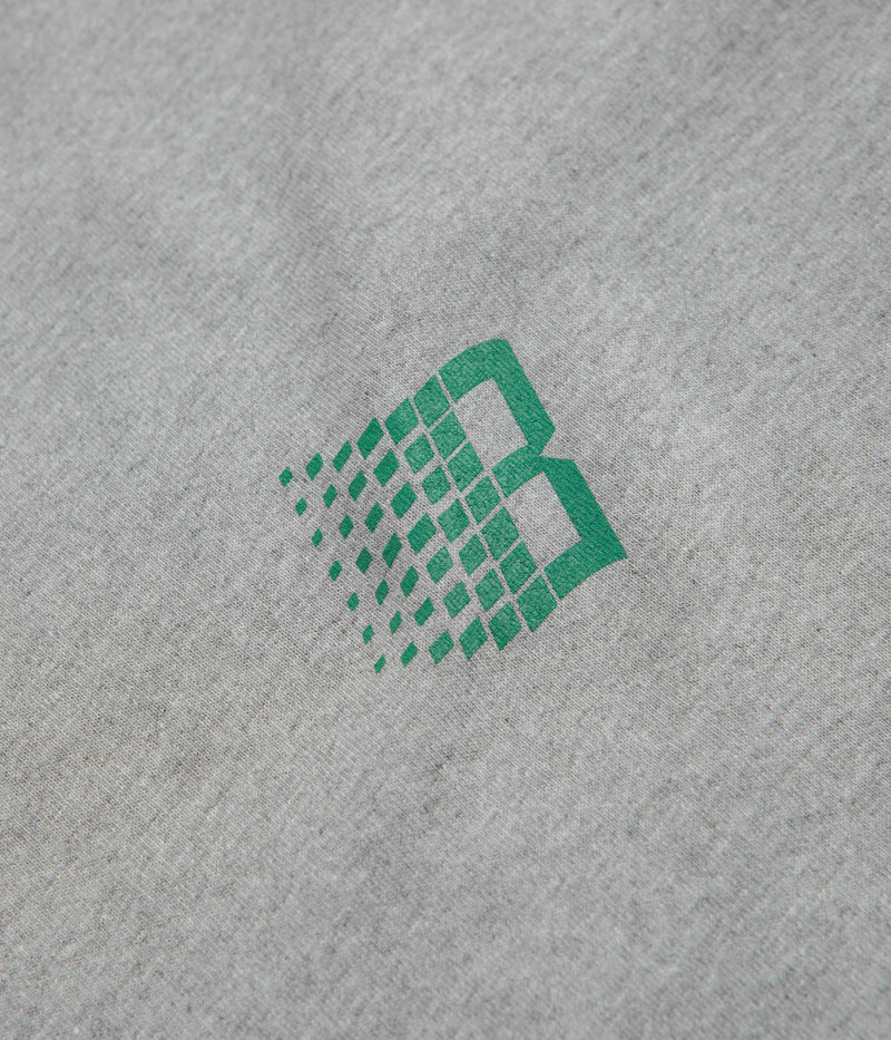 Bronze 56K B Logo T-Shirt in Heather Grey