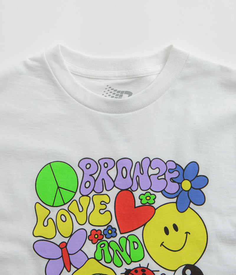 Bronze 56K Bronze, Love & Hardware T-Shirt in White