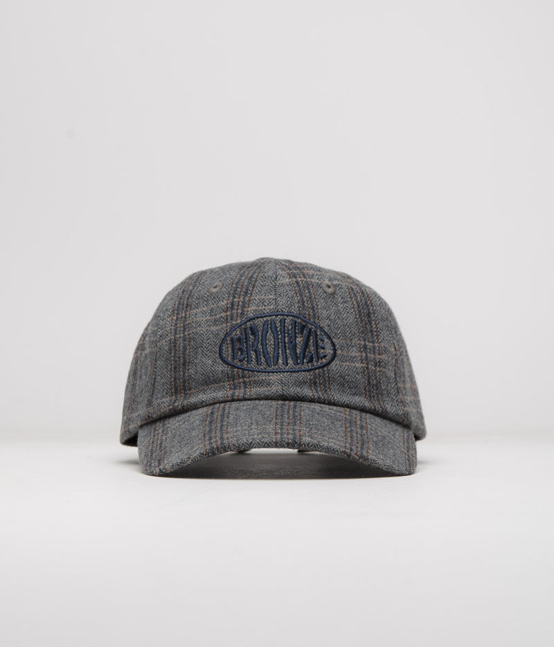 Bronze 56K Flannel Cap in Grey