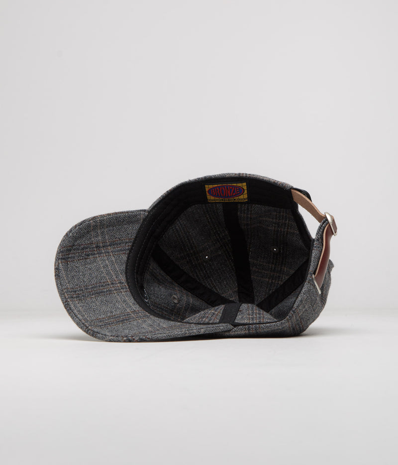 Bronze 56K Flannel Cap in Grey