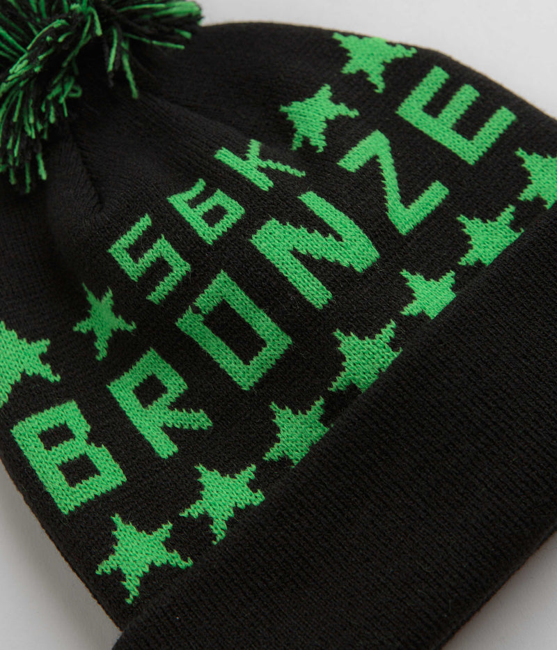 Bronze 56K Star Beanie in Black
