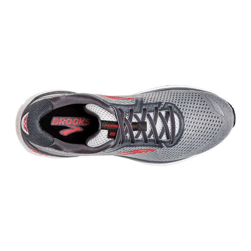 Brooks Adrenaline GTS 20 - Grey - Ebony - Red