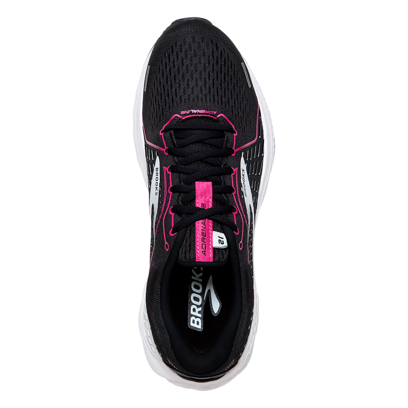 Brooks Adrenaline GTS 21 Black - Raspberry Sorbet - Ebony