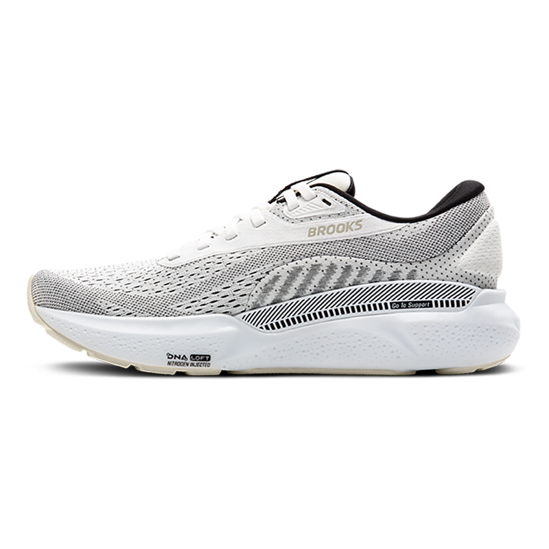 Brooks Adrenaline GTS 24 White - Black - Pelican