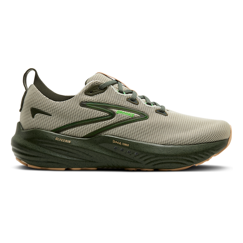Brooks Glycerin 22 Beetle Celadon Ivory