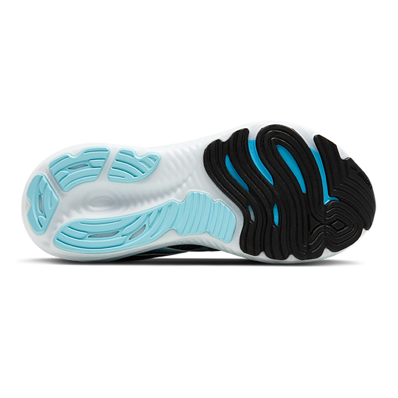 Brooks Glycerin 22 Black - Atomizer - Blazing Orange
