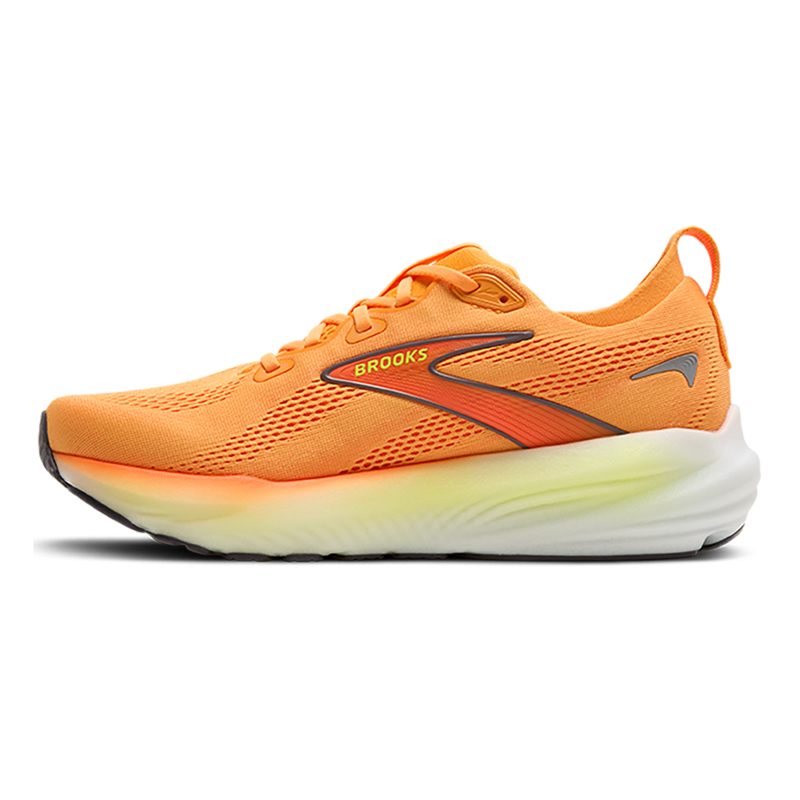 Brooks Glycerin 22 Orange - Nightlife - White