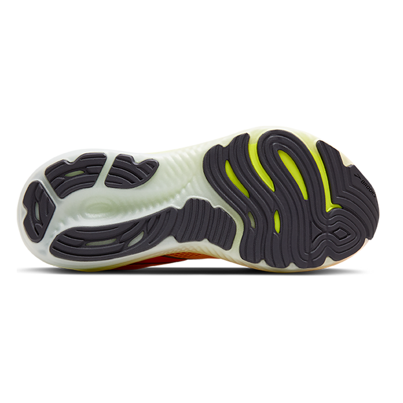 Brooks Glycerin 22 Orange - Nightlife - White