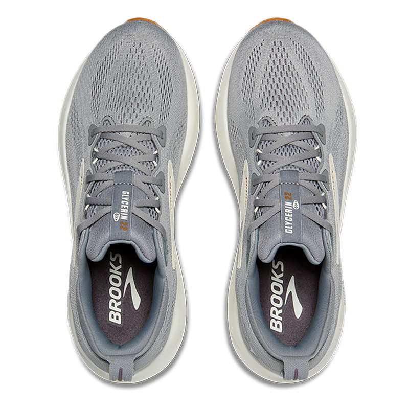 Brooks Glycerin 22 Primer Gray - Gray - Honey Ginger