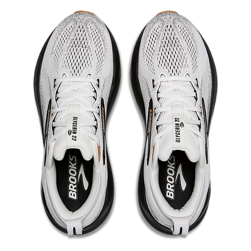 Brooks Glycerin 22 White - Grey - Black