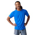 Brooks Luxe Short Sleeve Heather Blue Heather Blue Mens
