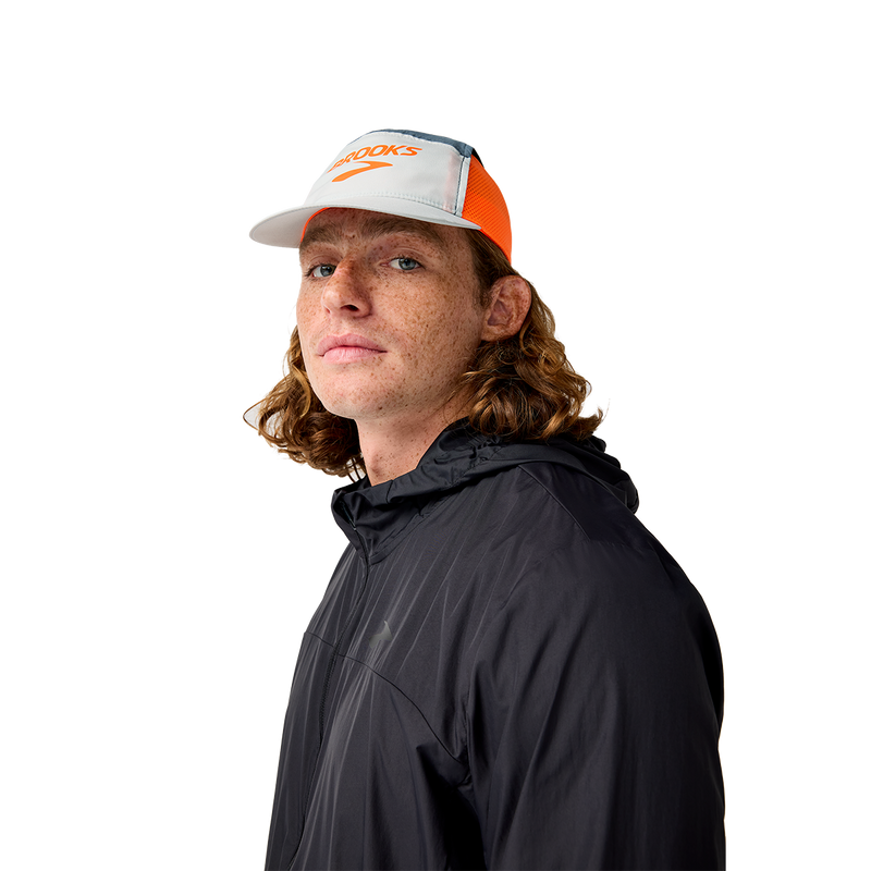 Brooks Propel Mesh Hat 2.0 Grey Black Unisex