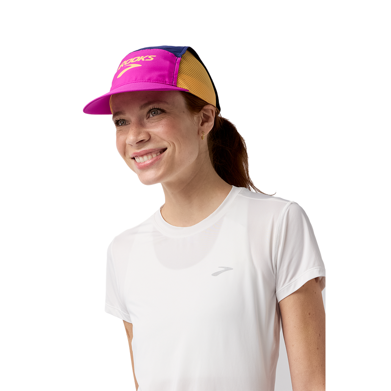 Brooks Propel Mesh Hat 2.0 Pink Black Unisex