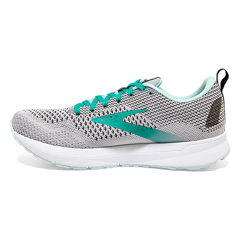 Brooks Revel 4 - Grey - Atlantis - Black