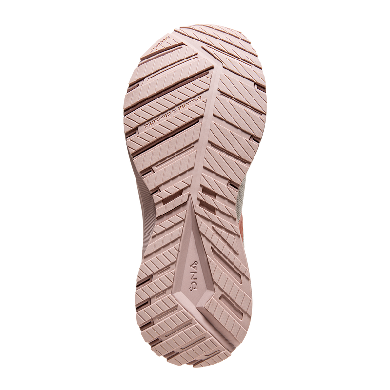 Brooks Revel 4 - White - Hushed Violet - Copper